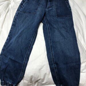 J Crew Cropped Patch Pocket Utility Jean - Size 28P
